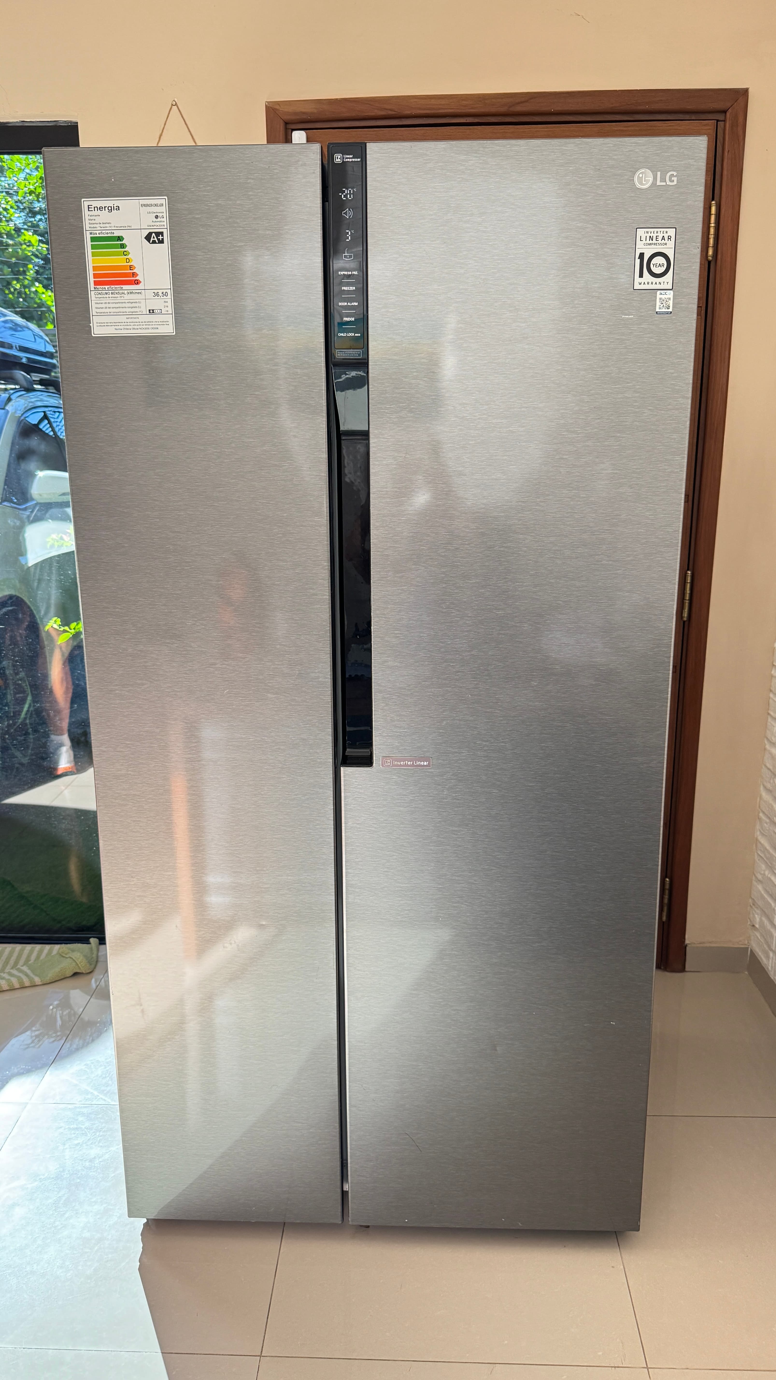 Heladera LG Side by Side GS63MPGK